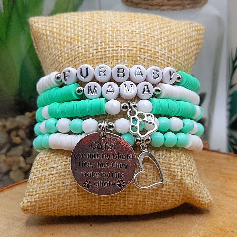 FURBABY MAMA bracelet set